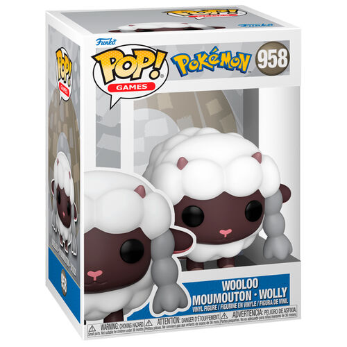Pop! Games: Pokemon - Wooloo (EMEA) - Medaid International