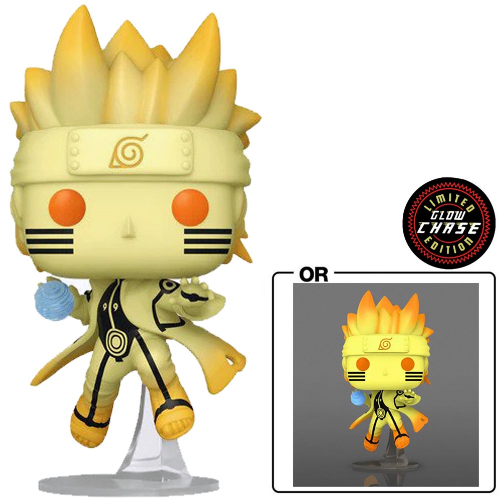 Funko Pop! Animation: Naruto - Naruto (Kurama Link Mode) w/Chase (Exc) - Medaid International