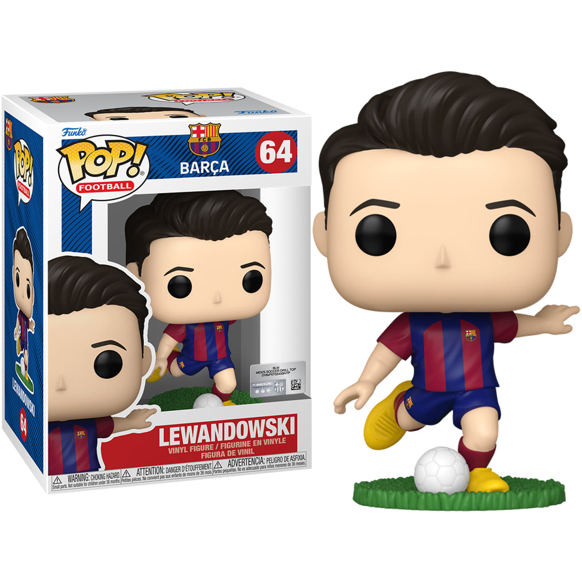 Pop! Football: Barcelona - Lewandowski - Medaid International
