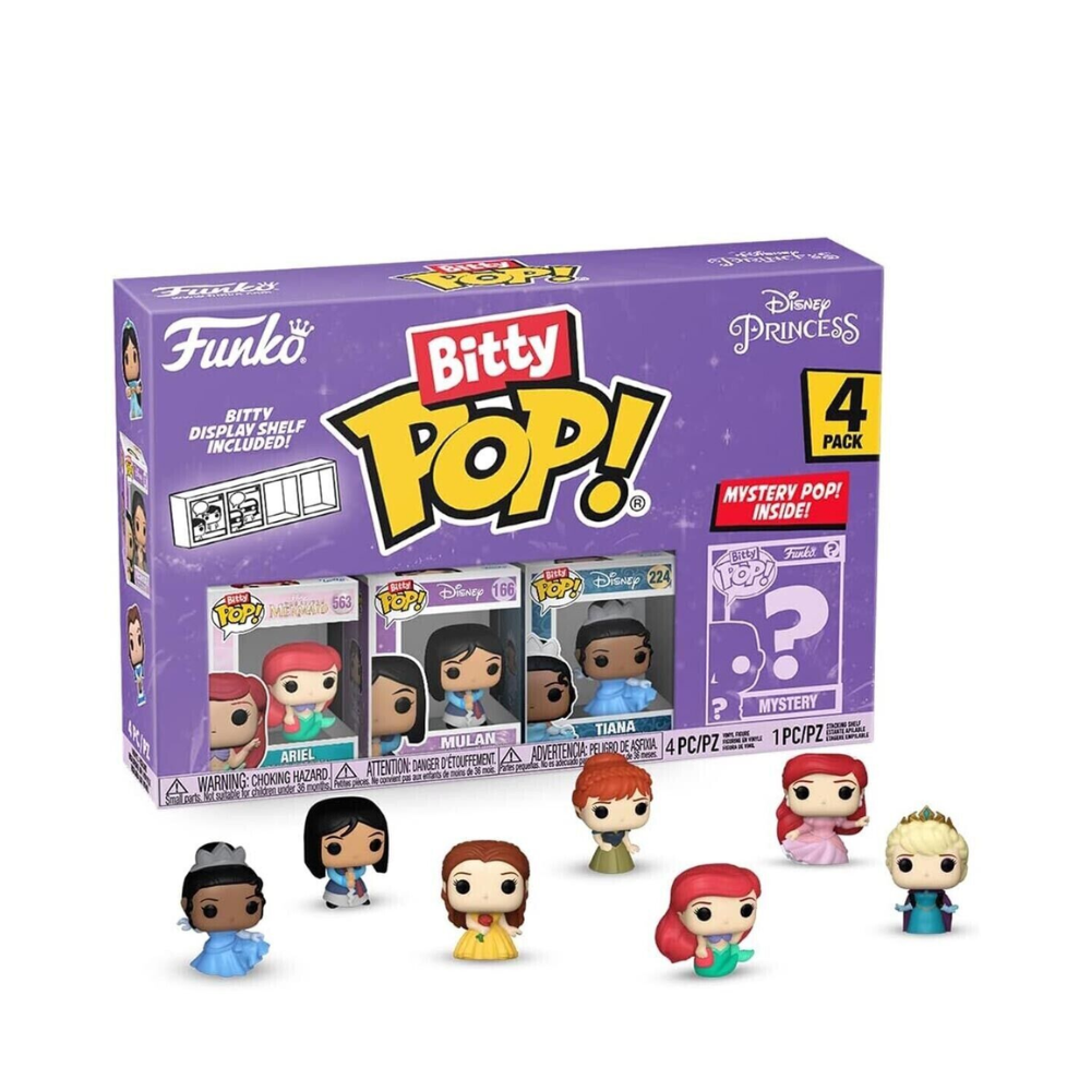 Funko Bitty Pop! Disney: Disney Princesses - Ariel 4pk - Medaid International
