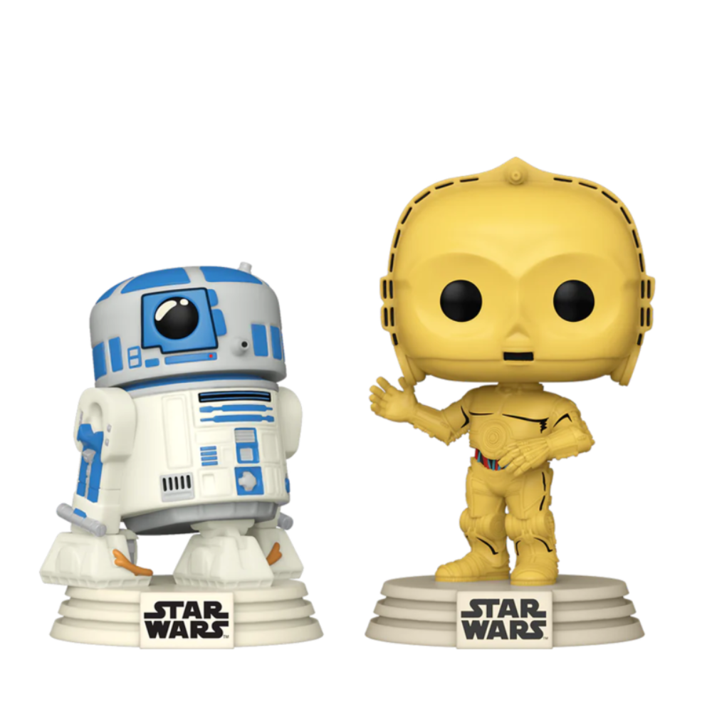 Funko: Pop! Star Wars: D100 - RR R2 and 3PO 2pk (Exc) - Medaid International