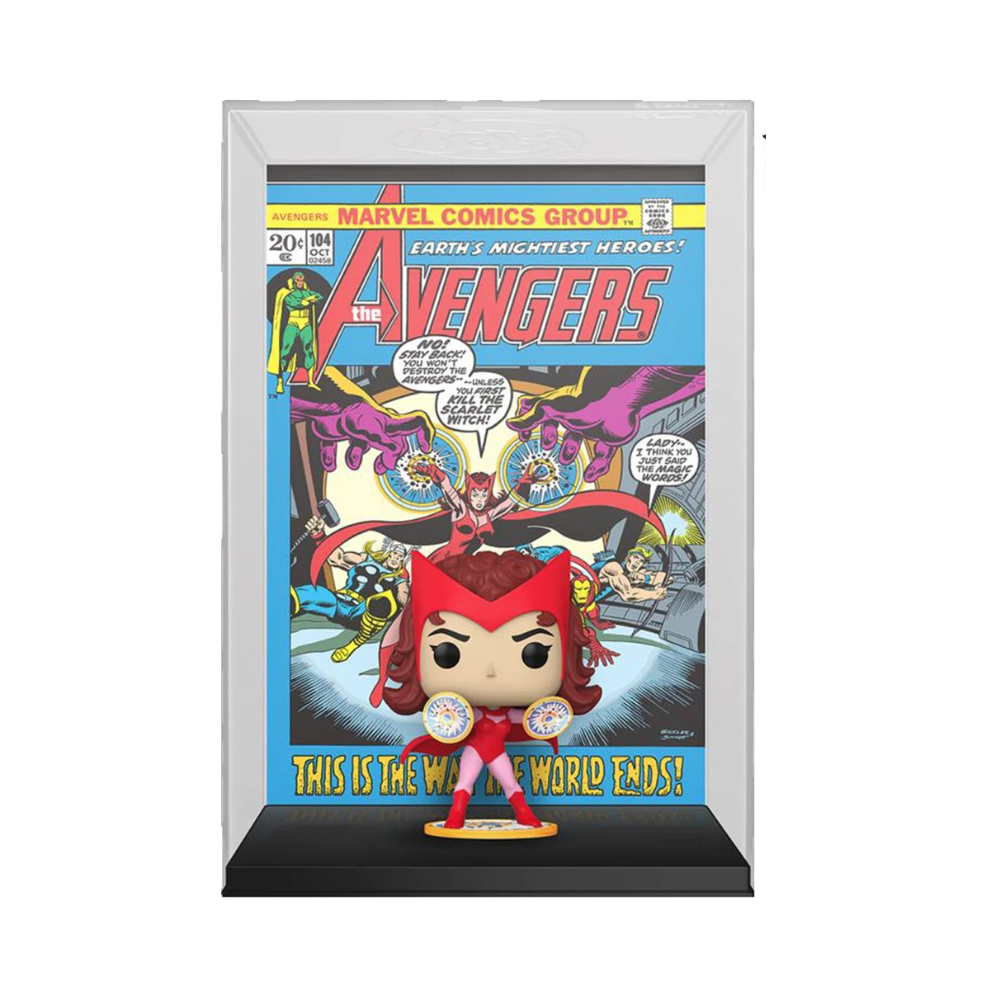 Funko Pop Comic Cover! Marvel : Avengers - Scarlet Witch (Exc) - Medaid International