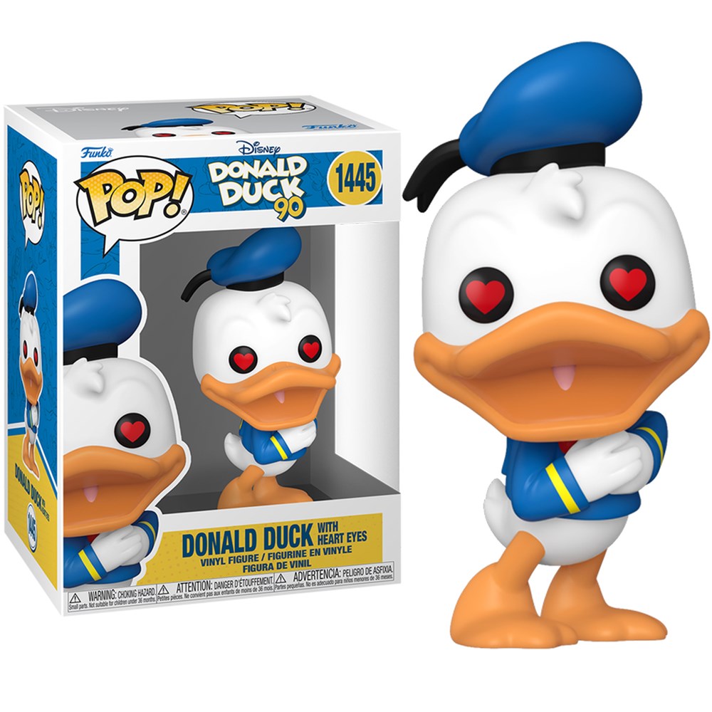 Pop! Disney: Donald Duck 90th - Donald Duck (Heart Eyes) - Medaid International