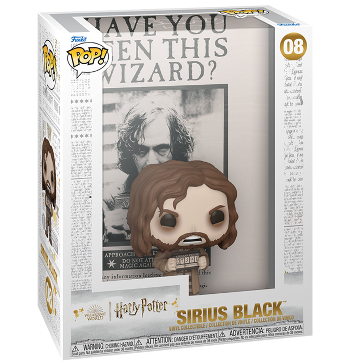 Pop Cover! Movies: Harry Potter: The Prisoner of Azkaban - Poster with Sirius Black - Medaid International