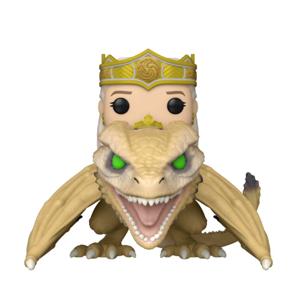 Funko : Pop Rides DLX! : House of the Dragons S2 - Rhaenyra with Syrax - Medaid International