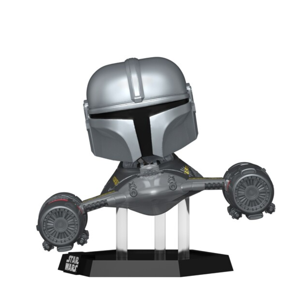 Funko : Pop Ride SUPDLX! Star Wars: Mandalorian S9 - The Mandalorian & N-1 S - Medaid International