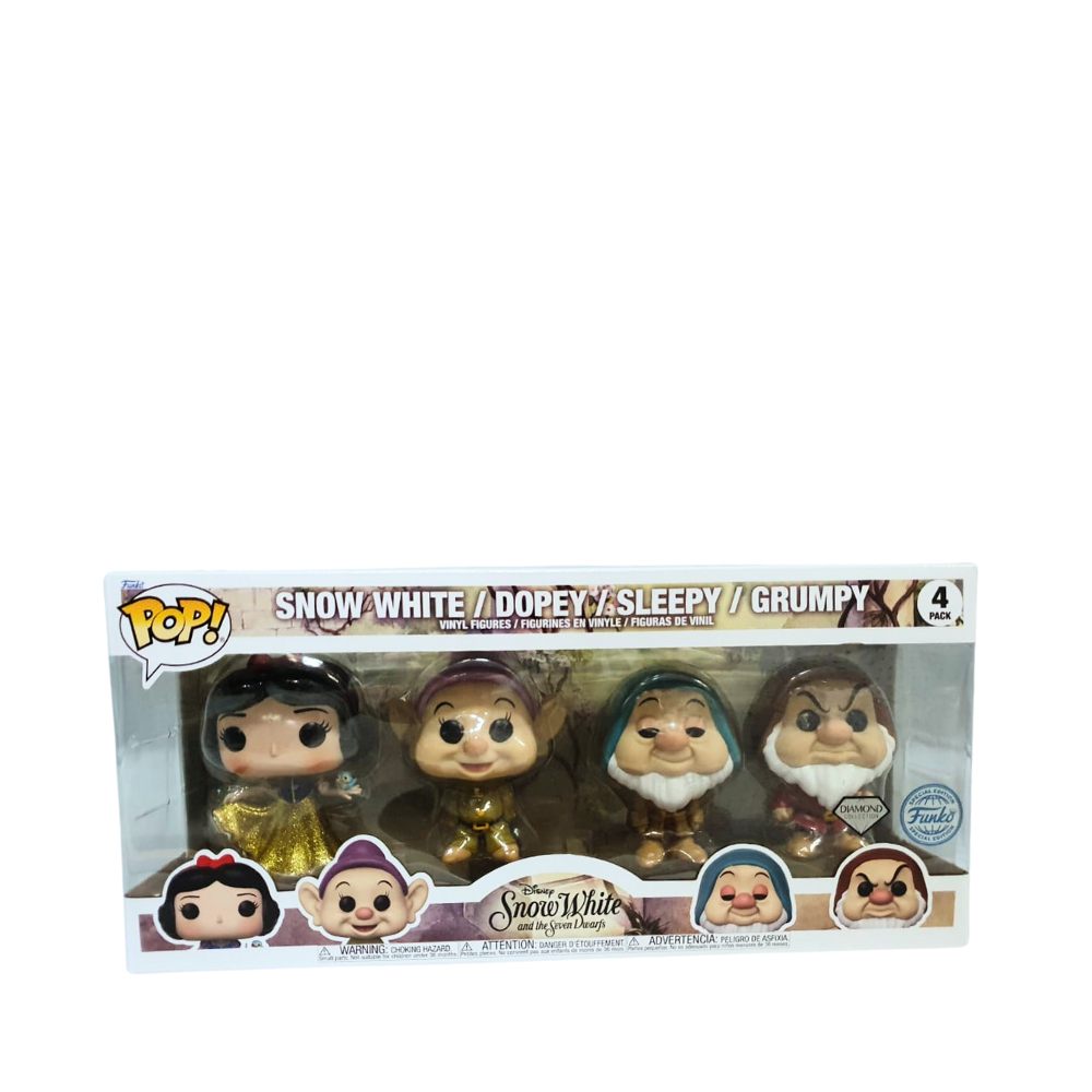 Pop! Disney: Snow White 4pk (DGLT)(Exc) - Medaid International
