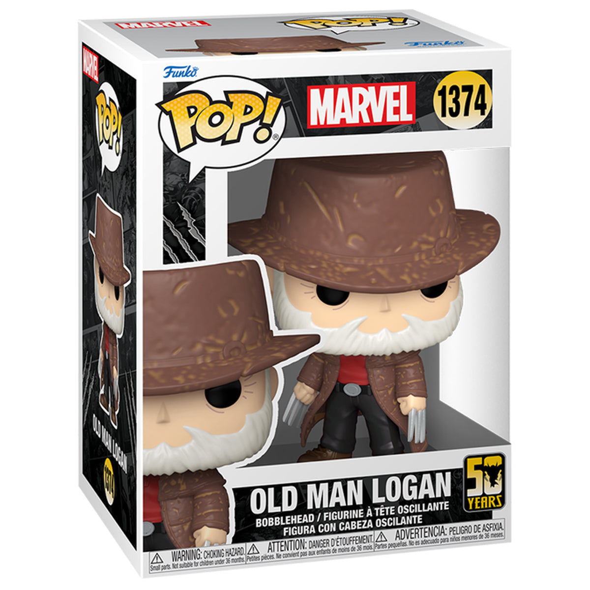 Pop! Marvel: Wolverine 50th - Ultimate Old Man Loga - Medaid International