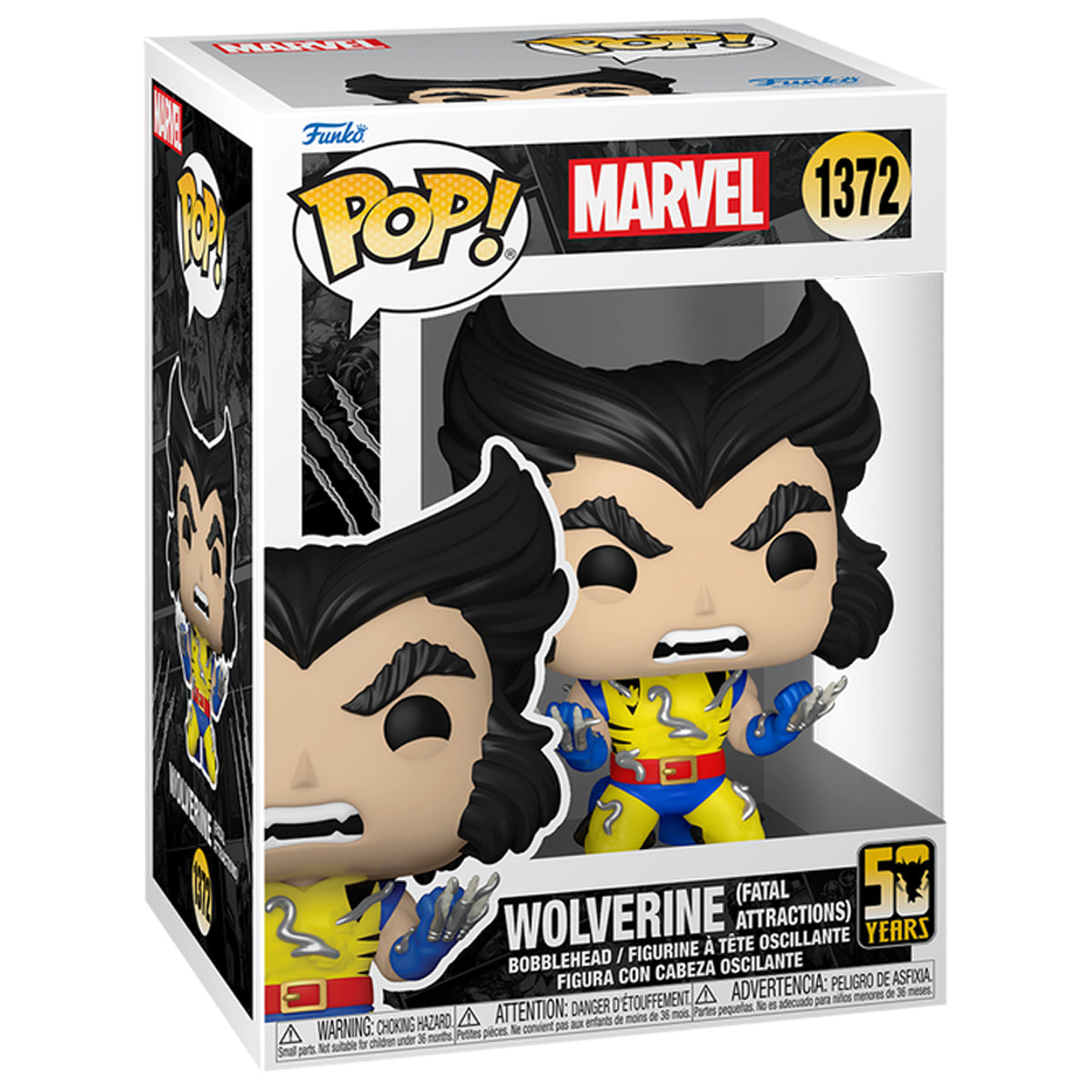 Pop! Marvel: Wolverine 50th - Ultimate Wolverine (Fatal Attractions) - Medaid International