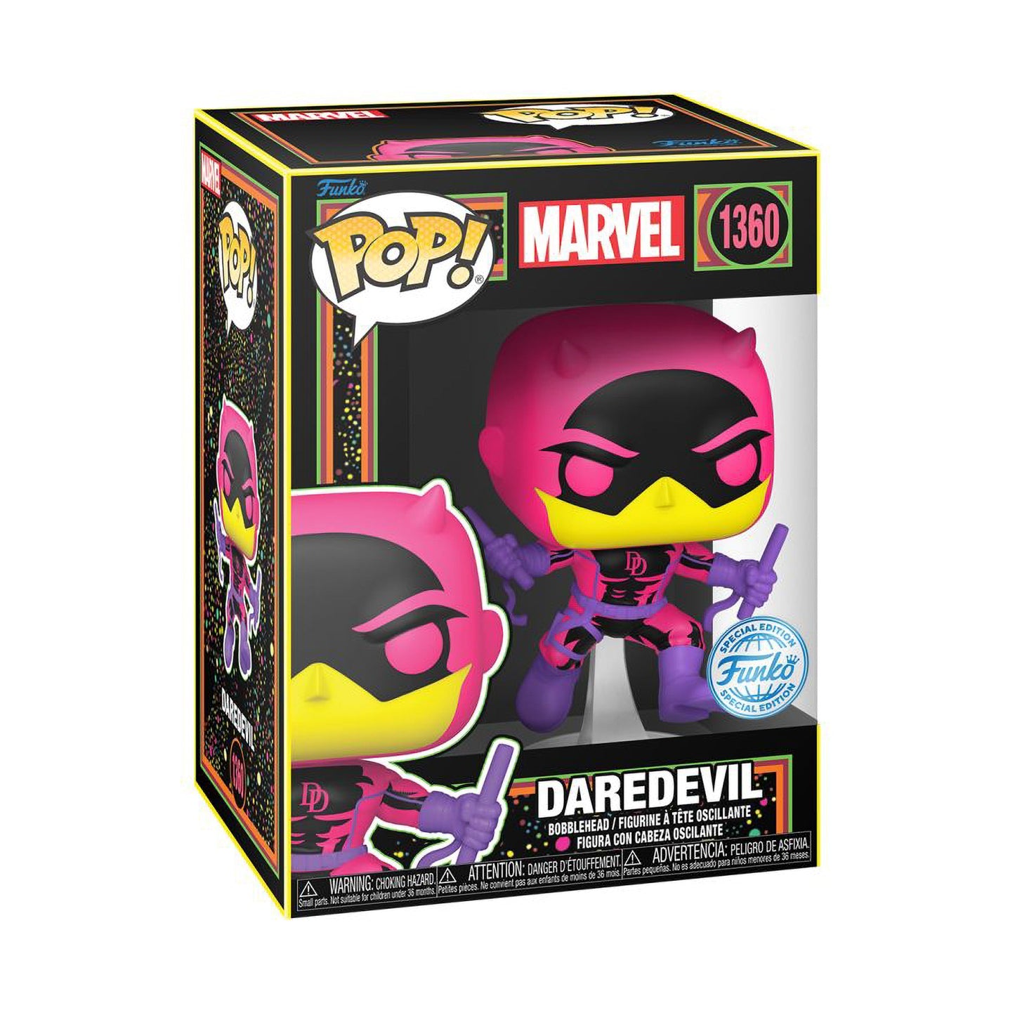 Pop! Marvel: Classic Daredevil (BLKLT)(Exc) - Medaid International