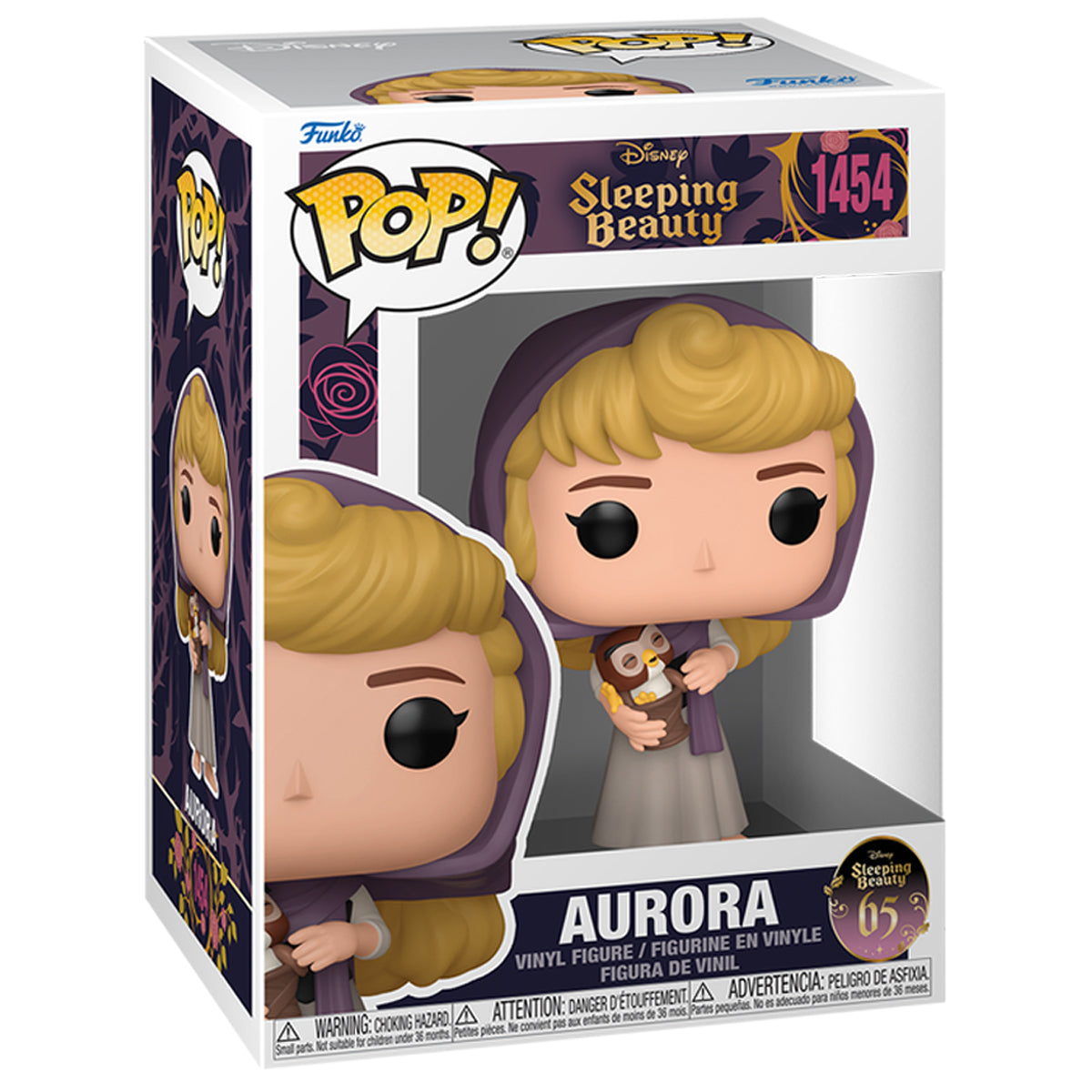 Pop! Disney: Sleeping Beauty 65th - Aurora with Owl - Medaid International