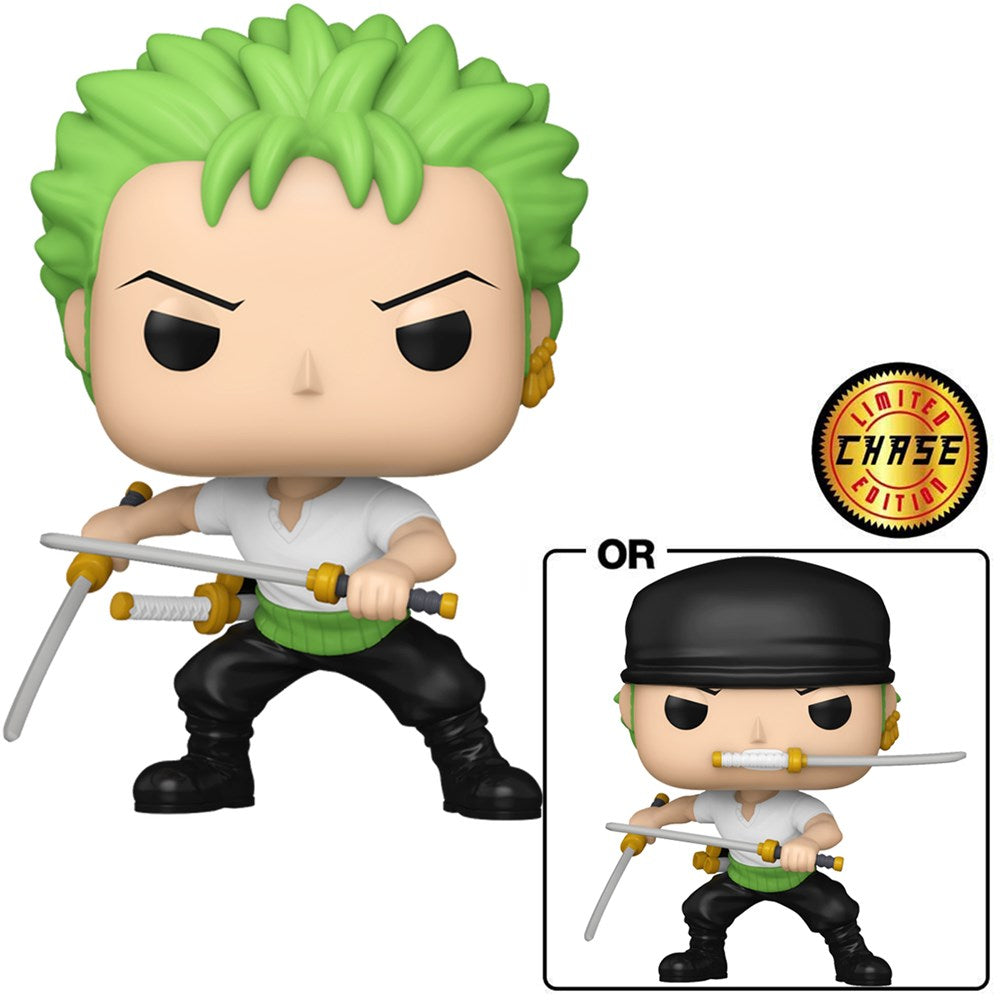 Funko Pop! Animation: One Piece - Zoro w/chase (Refresh) - Medaid International