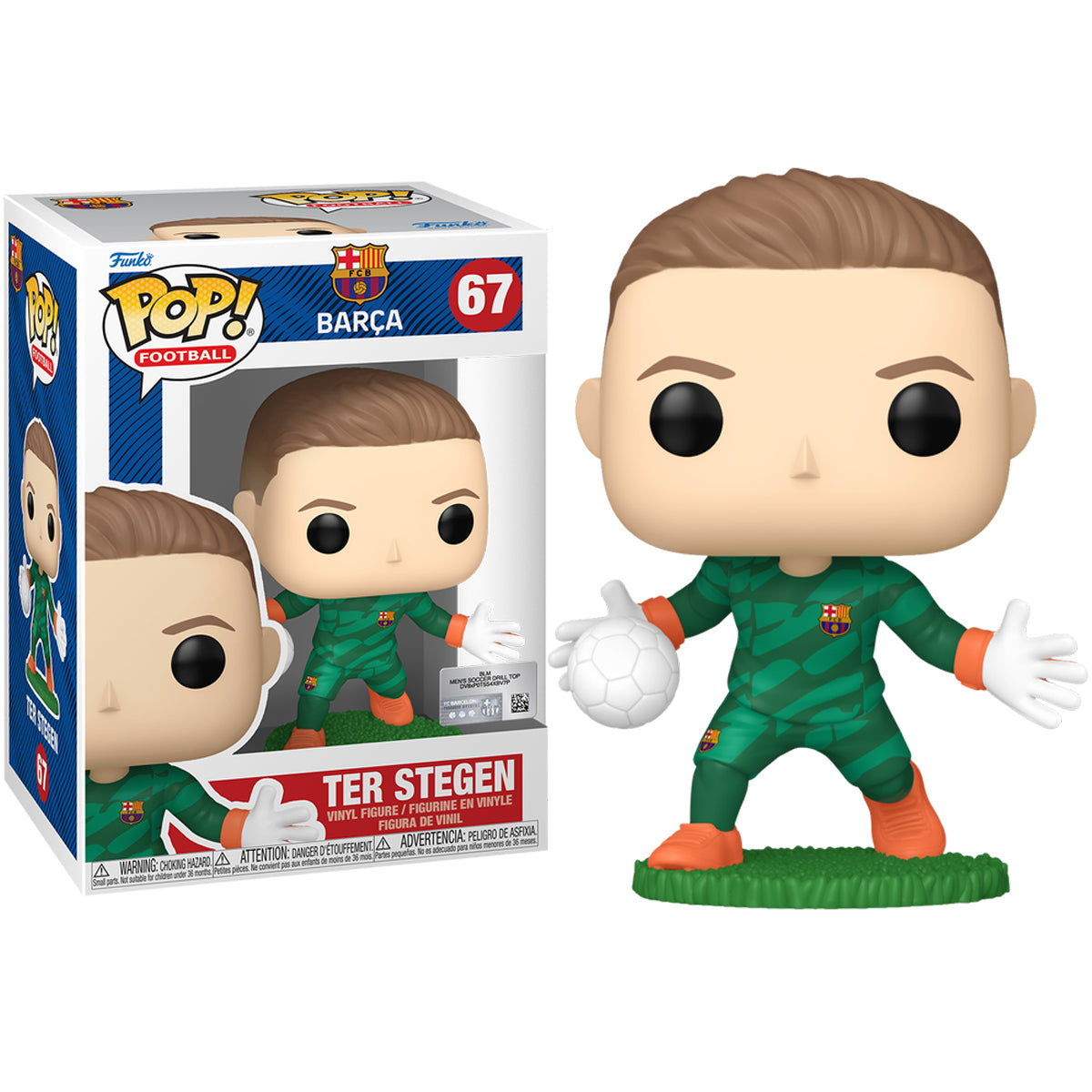 Pop! Football: Barcelona - Ter Stegen - Medaid International