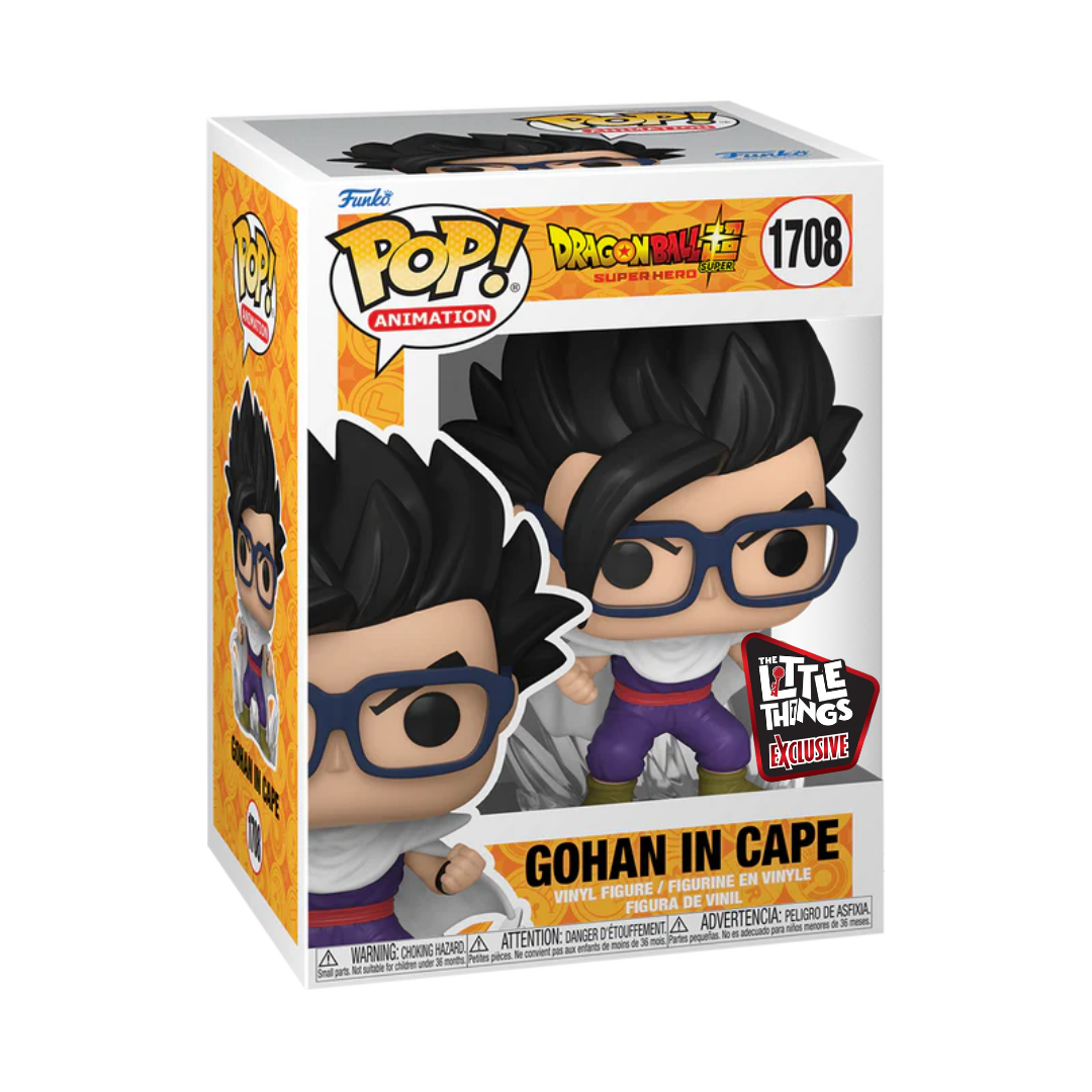 Funko TLT Exclusive : Dragon Ball SSH - Gohan in Cape - Medaid International