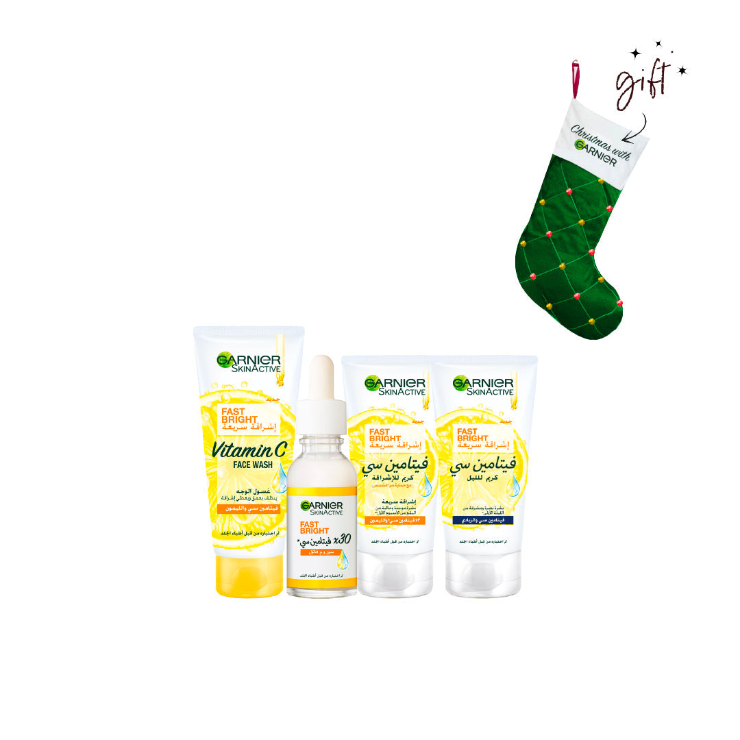 Garnier Complete Vitamin C Bundle + Free Christmas Stocking At 20% Off - Medaid