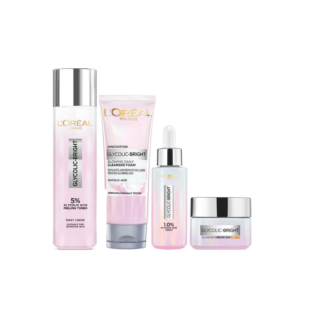 L'Oreal Glycolic Routine Bundle At 30% Off - Medaid International