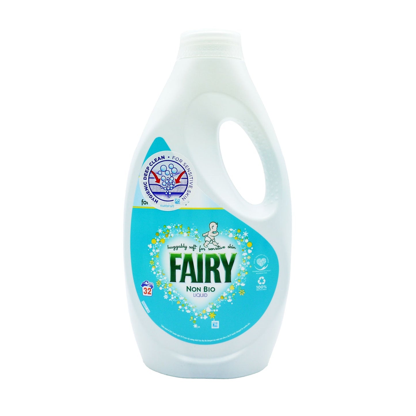 Fiary Laundry - non bio liquid - For Sensitive Skin- 32 W - 1120ml - Medaid International