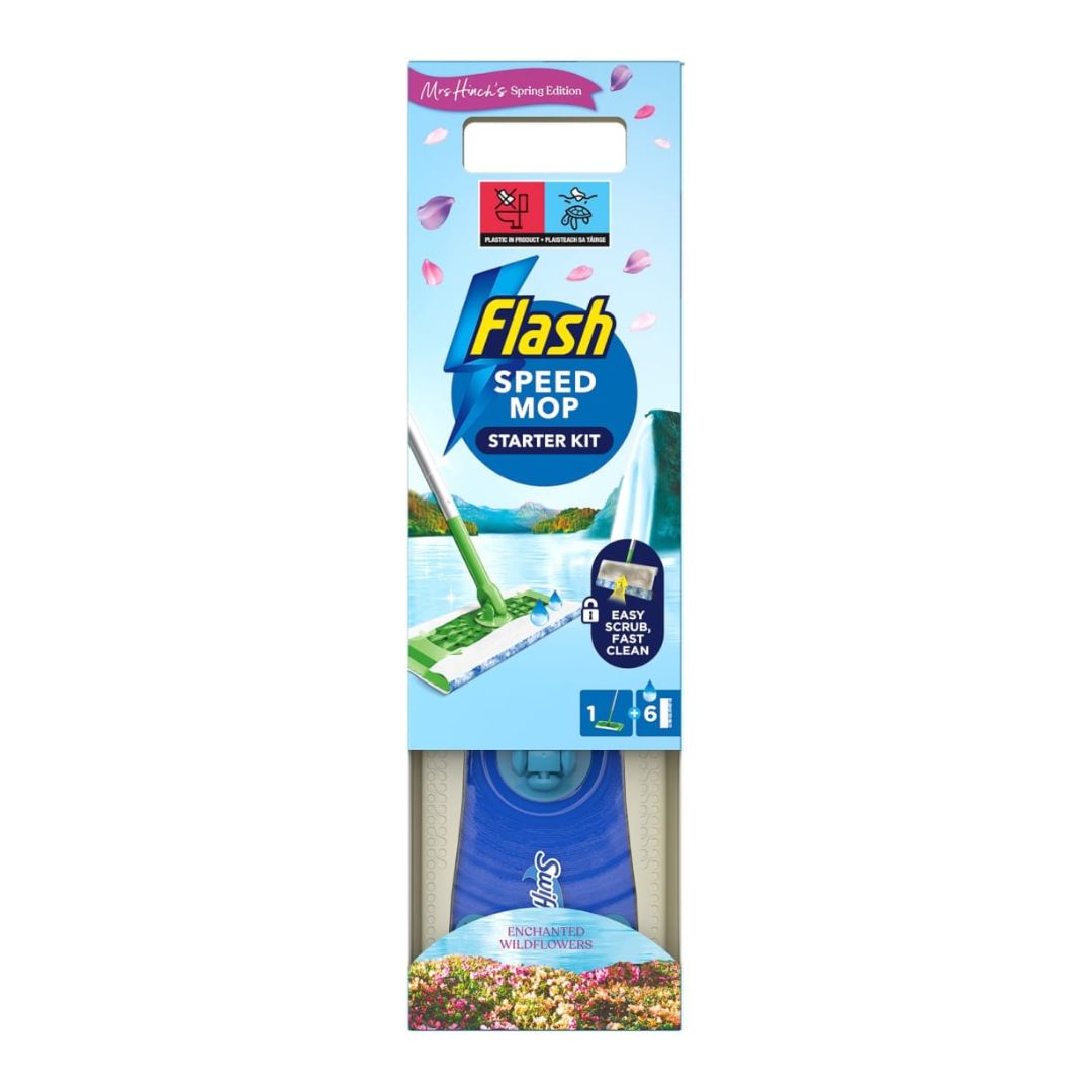 Flash Speedmop Starter Kit - Mrs Hinch Enchanted Wildflowers - Medaid International