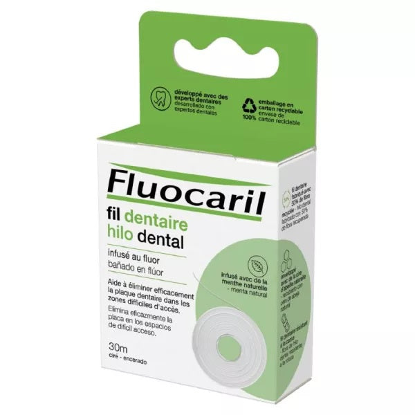 Fluocaril Dental Floss Infused With Fluoride 30 M - Medaid International