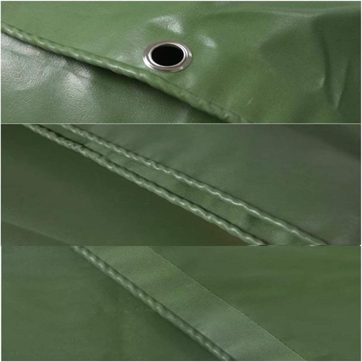 Rygcrud Flame-Retardant Tarpaulin, Foldable Ground Tarp Sheet Car Truck Canvas Canopy Cloth Anti-Aging Fishing Camping Tent Tear Resistance(2X3m) - Medaid International