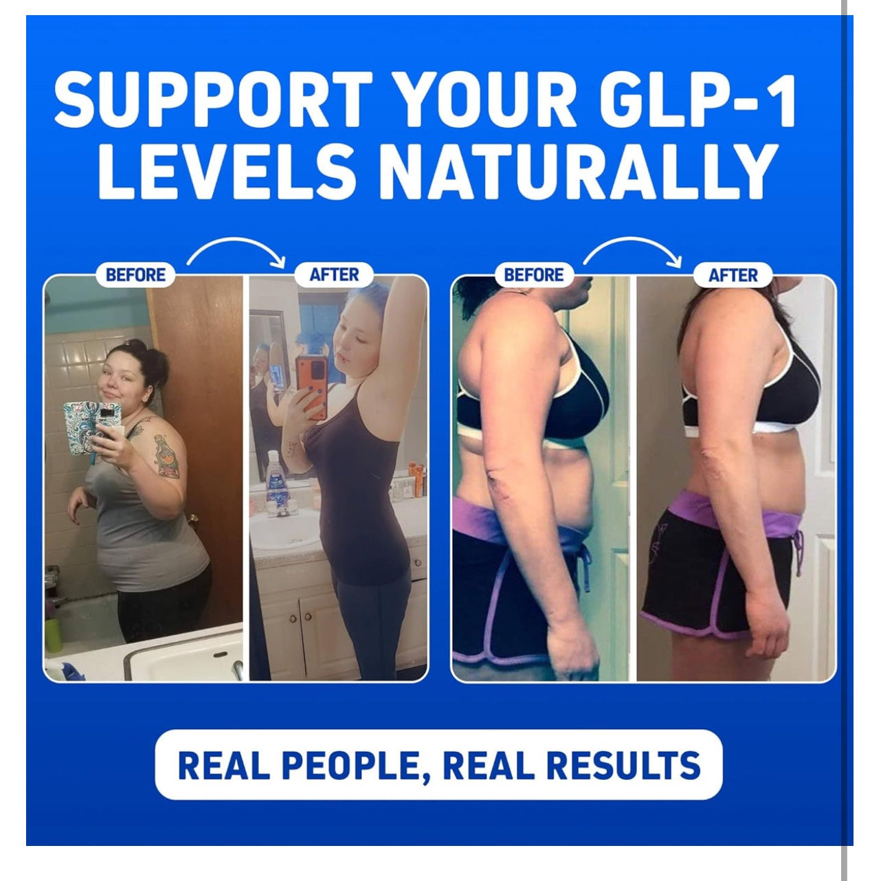 Herbtonics GLP-1 Weight Loss Supplement - Appetite Suppressant Apple Cider Vinegar Capsules - Weight Loss Pills for Women & Men - Fat Burner & Metabolism Support | 120 Keto ACV Capsules - Medaid International