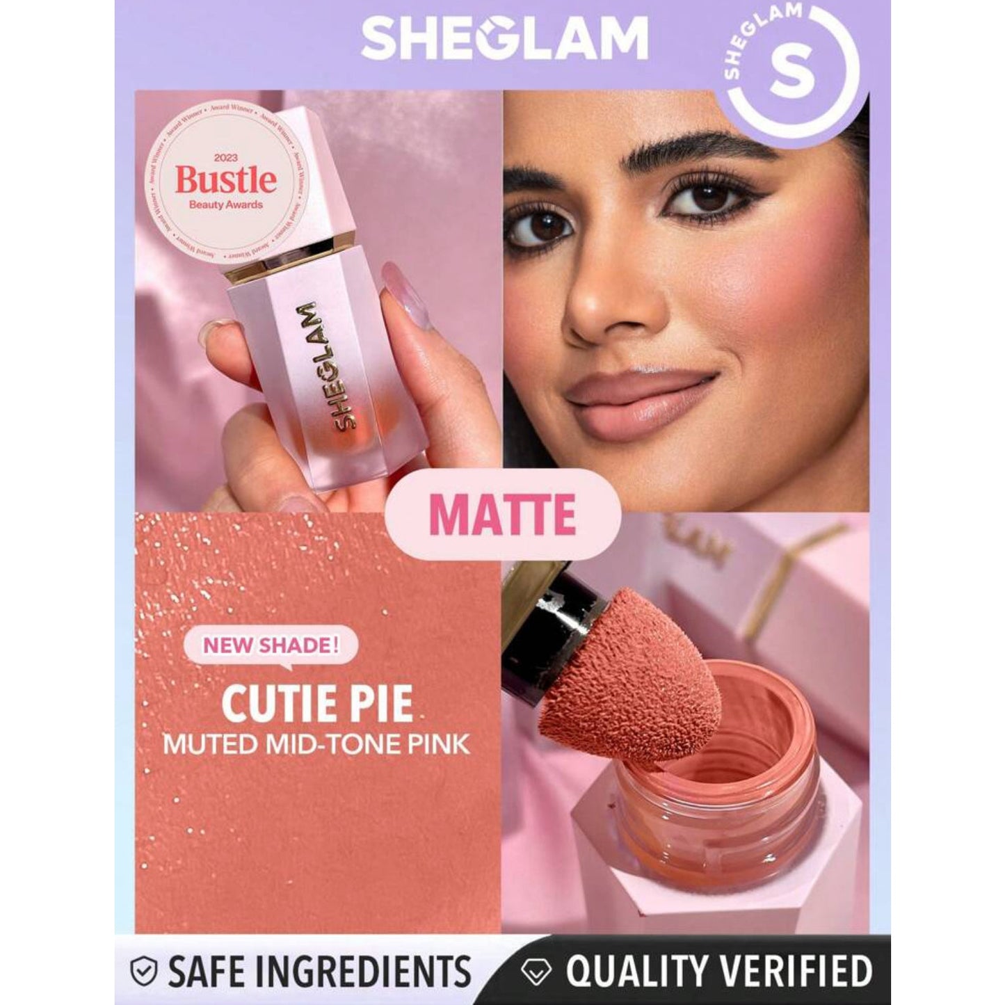 Sheglam liquid blush - All Colors - Medaid