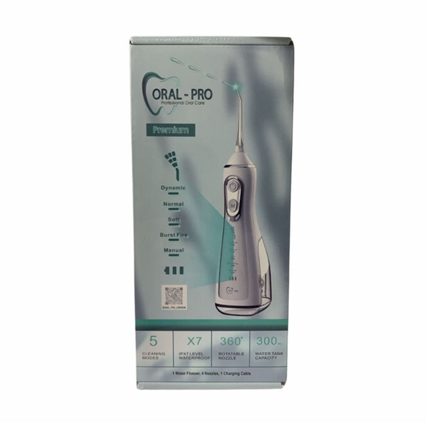 Oral Pro Premium Water Flosser White 1 piece - Medaid International