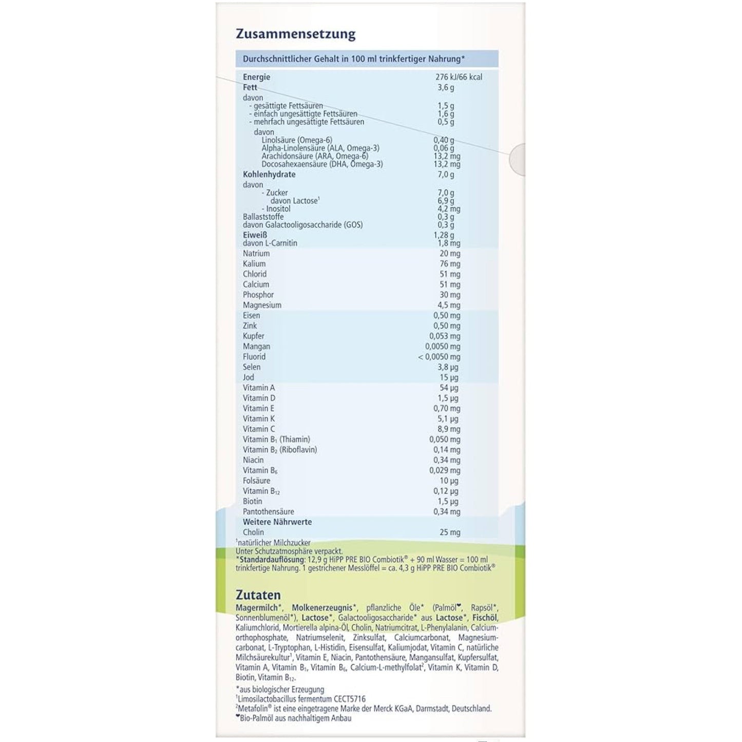 HiPP PRE Bio Combiotik (4 x 600 g), Initial Milk from Birth, with Natural Lactic Acid Cultures, Contains Only Lactose as Carbohydrate, in Best Organic Quality - Medaid International