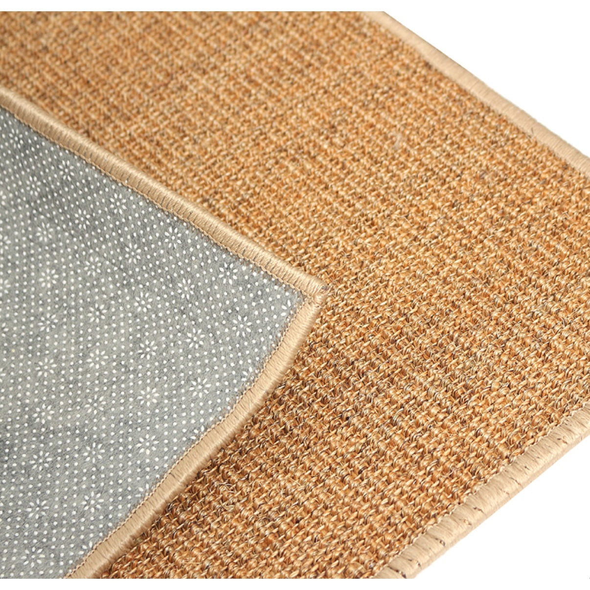 180 CM X 60 CM Handcrafted Woven Natural Fibers Jute Rug Kitchen Runner Mat with Non Slip Backing Runner Rugs for Bedroom Living Room Entrance Beige - Medaid International