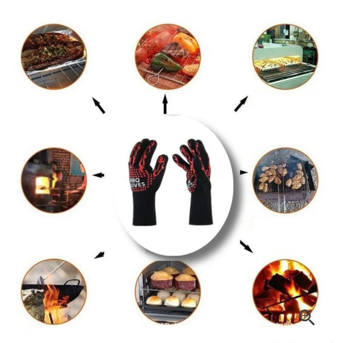 Heat Resistant Fire
Gloves (Set of 2) - Medaid International
