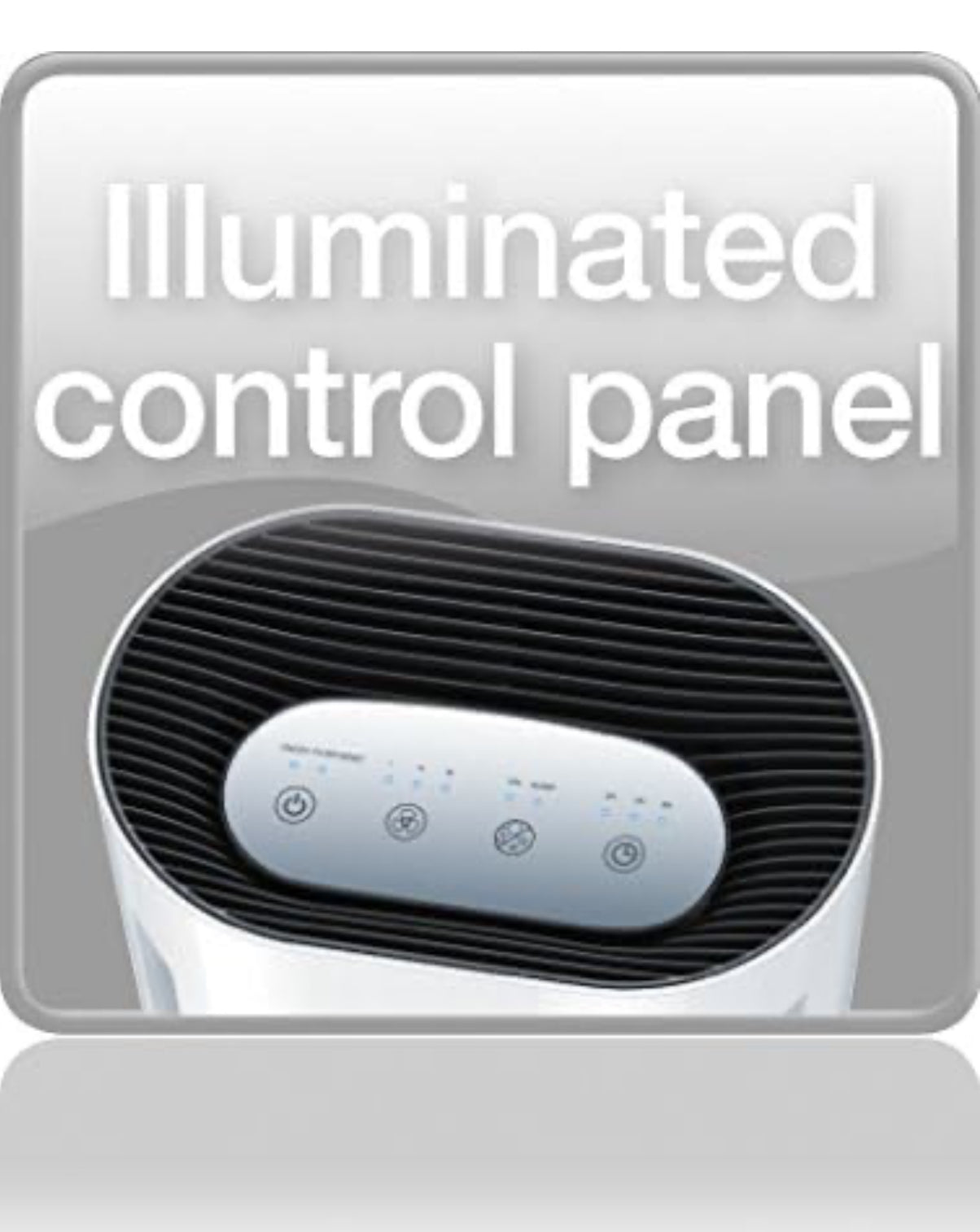 Beurer LR200 Air Purifier, Up to 15 m², Ventilation, 3 Filtrations, Ionic Function, Illuminated Display, Timer, Hepa Filter, 50 W, White - EPA 12 Filter - Medaid International