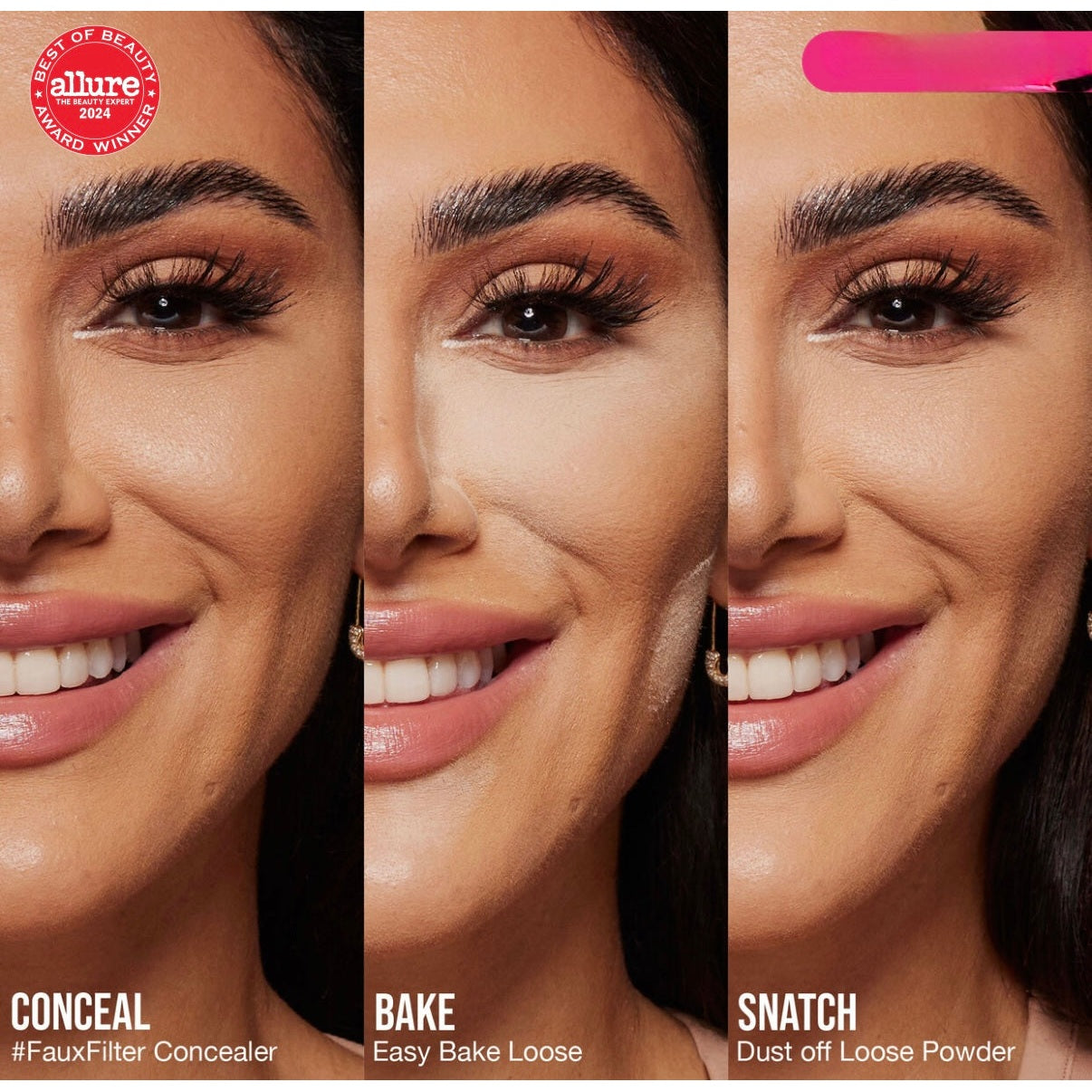 Huda Beauty #FauxFilter Luminous Matte Concealer (Yogurt Drops) - Medaid