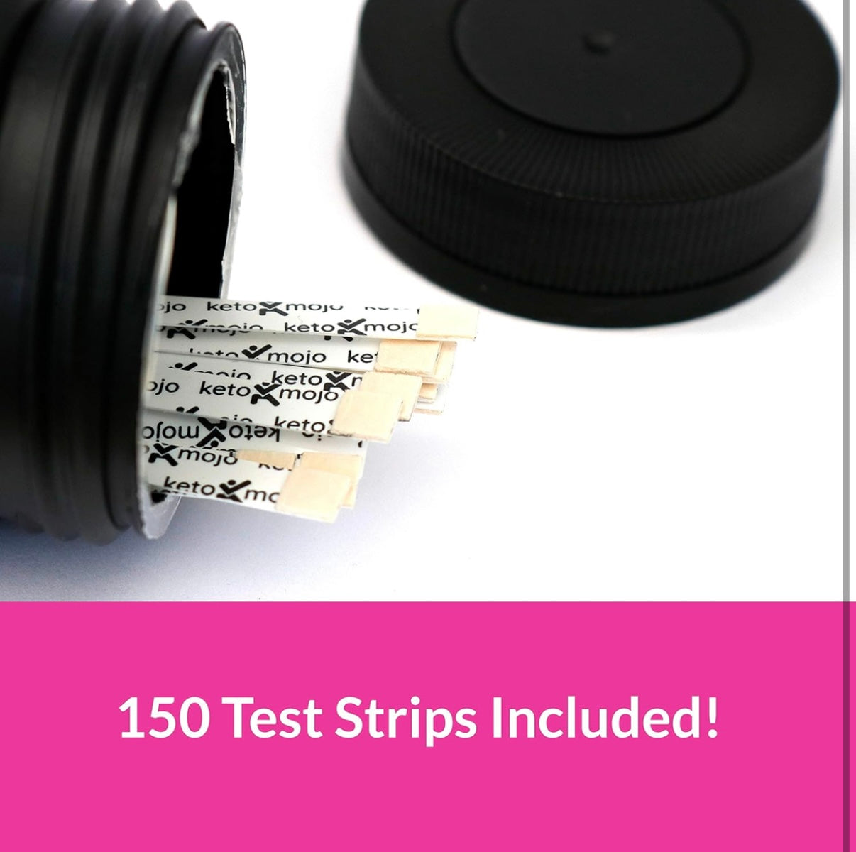 150 Ketone Test Strips with Free Keto Guide eBook & Free APP. Urine Test for Ketosis on Ketogenic & Low-Carb Diets. Extra-Long Strips. - Medaid International