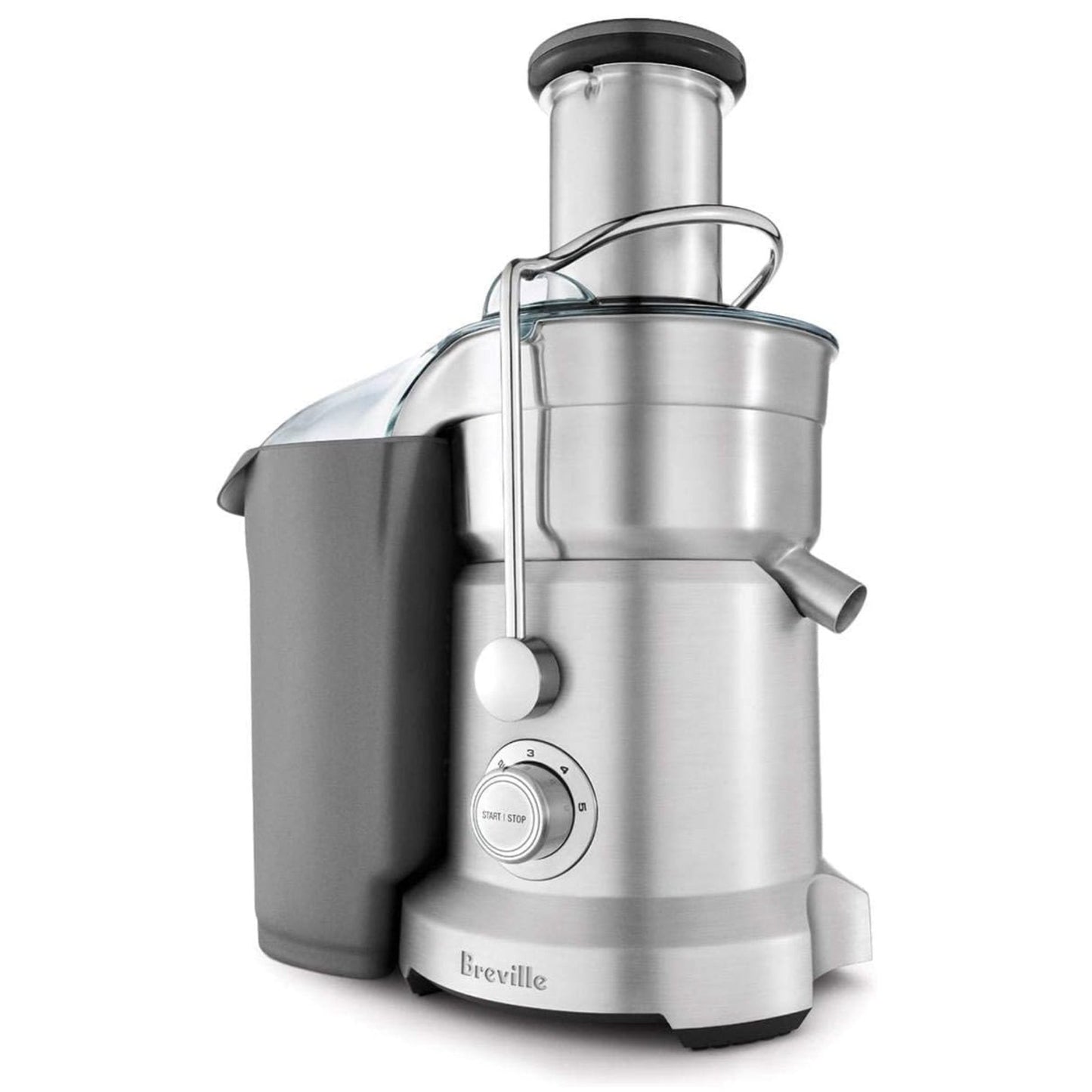 Breville Dual Disc Juicer Processor - Bje820, Silver"Min 1 year manufacturer warranty" - Medaid International