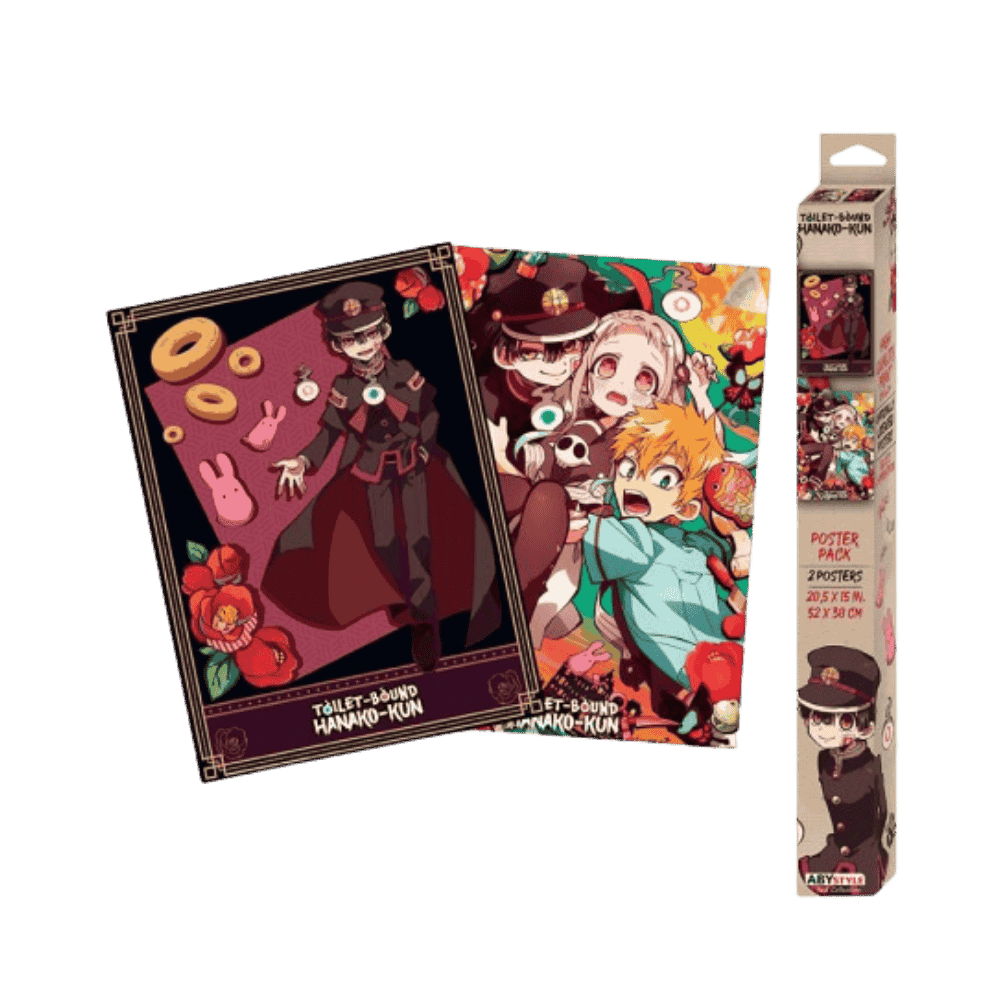 TOILET-BOUND HANAKO-KUN - Set 2 Chibi Posters - Series 1 (52) - Medaid International