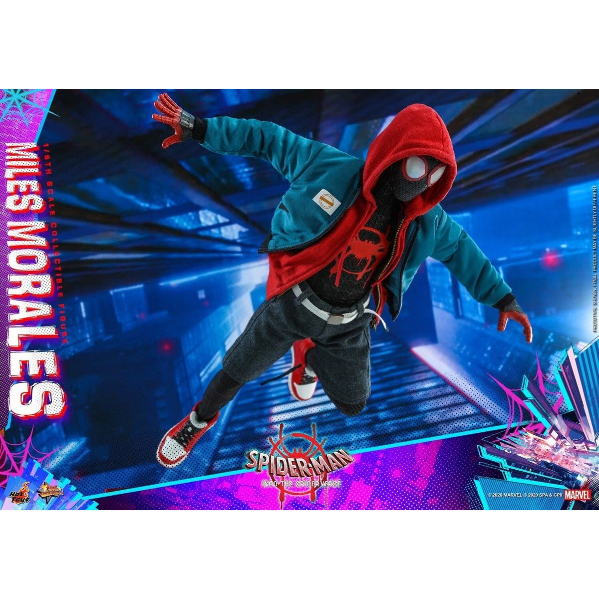 Marvel Miles Morales Sixth Scale Figure By Hot Toys - Medaid International