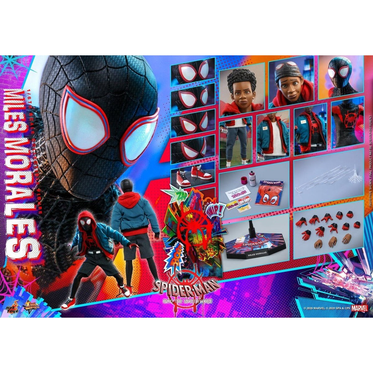 Marvel Miles Morales Sixth Scale Figure By Hot Toys - Medaid International