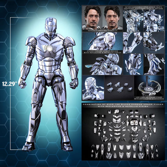 Iron Man Mark II (2.0) Sixth Scale Figure By Hot Toys - Medaid International