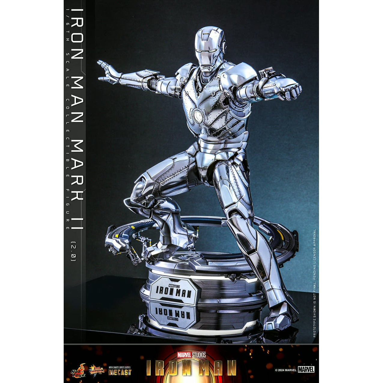 Iron Man Mark II (2.0) Sixth Scale Figure By Hot Toys - Medaid International