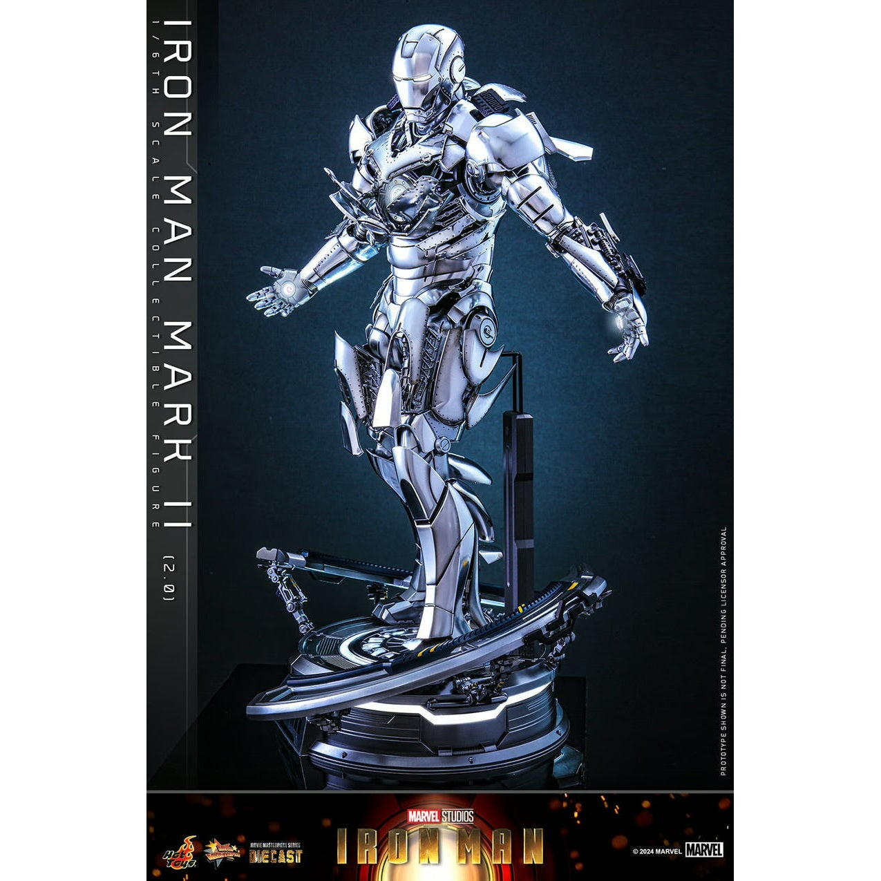 Iron Man Mark II (2.0) Sixth Scale Figure By Hot Toys - Medaid International