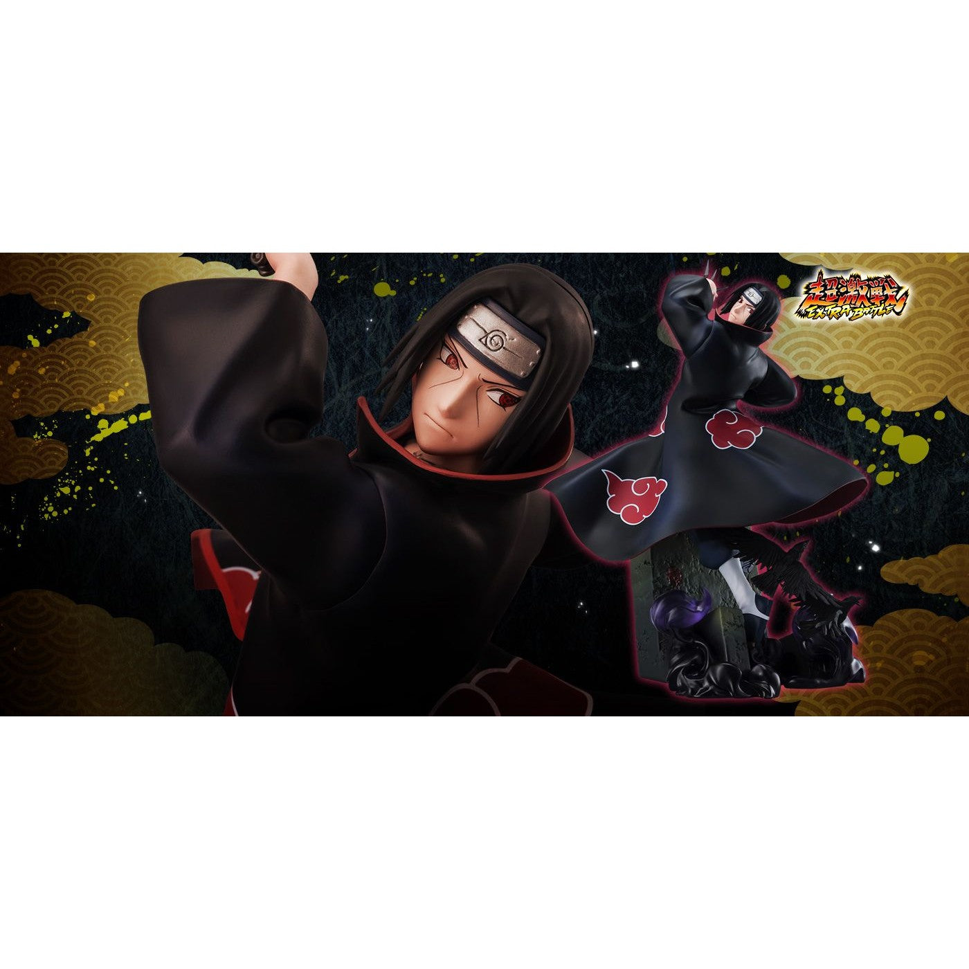 Naruto : Itachi Uchiha-Light &Dark Of Mangekyo Sharingan FIGUARTSZERO FIGURE BY BANDAI TAMASHII - Medaid International