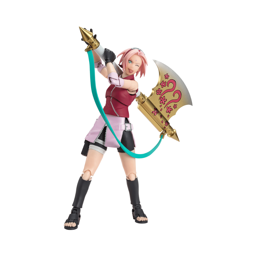 Naruto : Sakura Haruno Narutop99 Edition S.H.Figuarts Action Figure By Bandai Tamashii - Medaid International