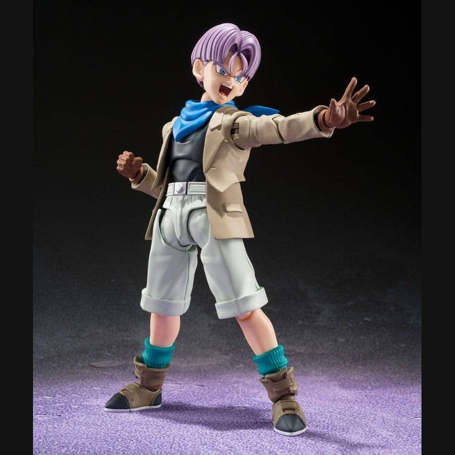 Dragon Ball GT Trunks Exclusive SH Figuarts Action Figure By Bandai Tamashii - Medaid International