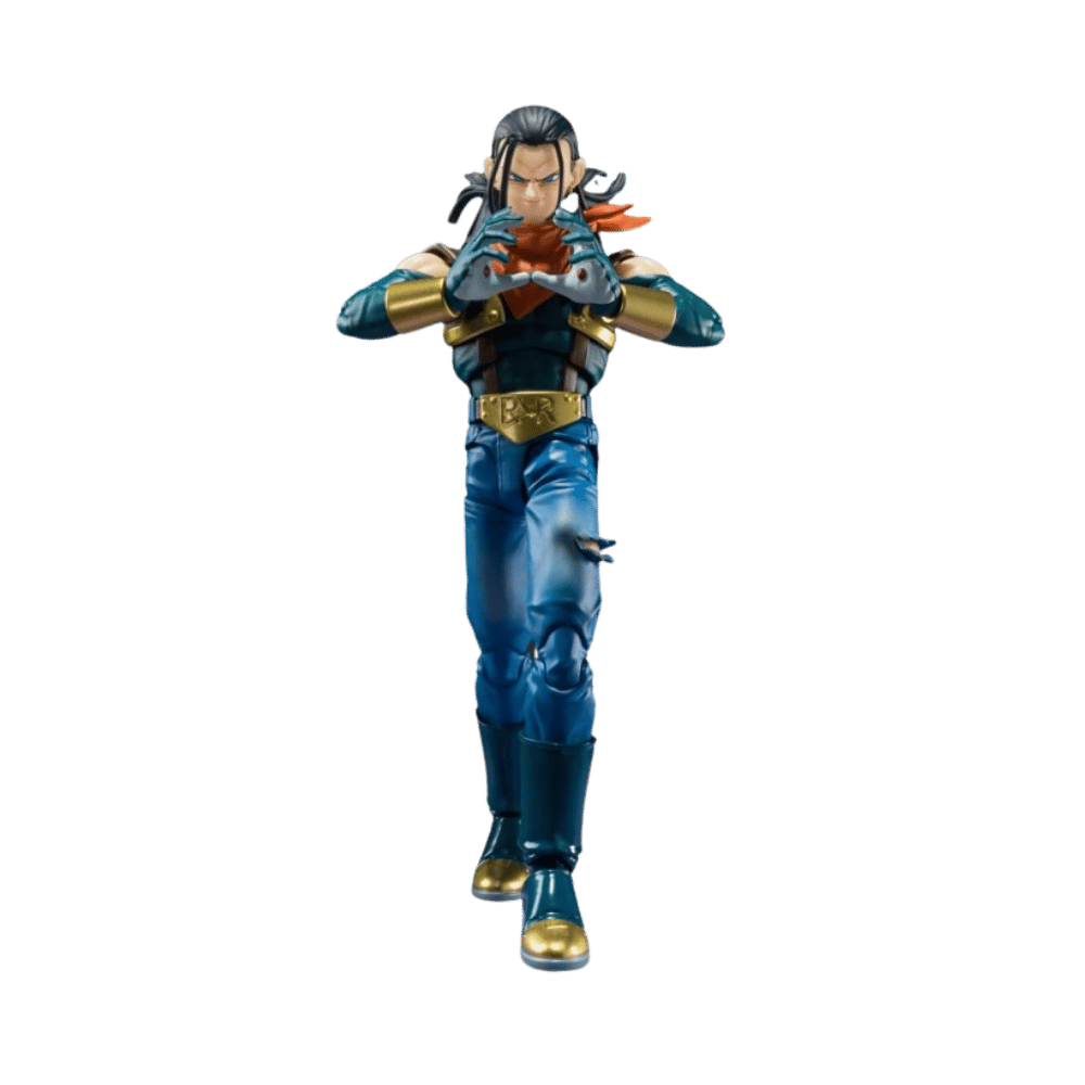 Dragon Ball GT Super Android 17 Exclusive SH Figuarts Action Figure By Bandai Tamashii - Medaid International
