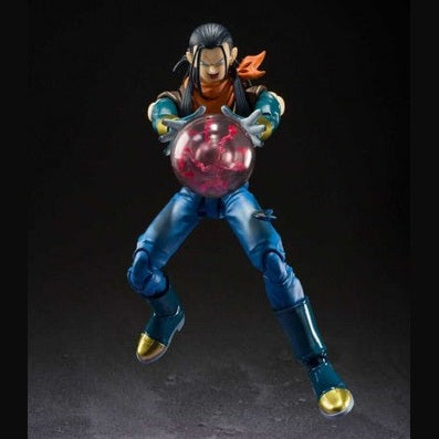 Dragon Ball GT Super Android 17 Exclusive SH Figuarts Action Figure By Bandai Tamashii - Medaid International