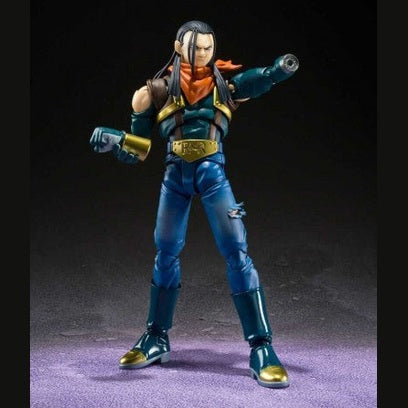 Dragon Ball GT Super Android 17 Exclusive SH Figuarts Action Figure By Bandai Tamashii - Medaid International