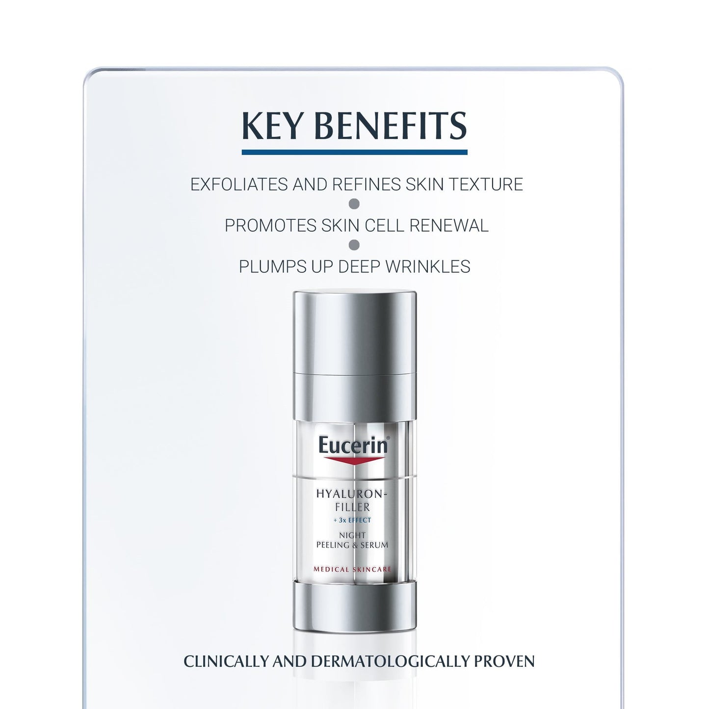 Eucerin Hyaluron-Filler Anti Age Night Peeling & Serum - Medaid - Lebanon