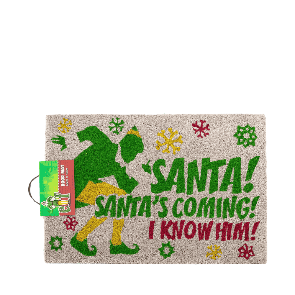 ELF - SANTA'S COMING (DOORMAT) BY PYRAMID - Medaid International