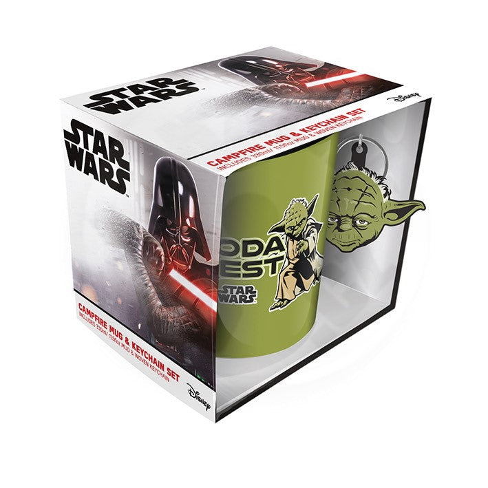 STAR WARS - YODA BEST (GIFT SET MUG & KEYCHAINS) By Pyramid - Medaid International