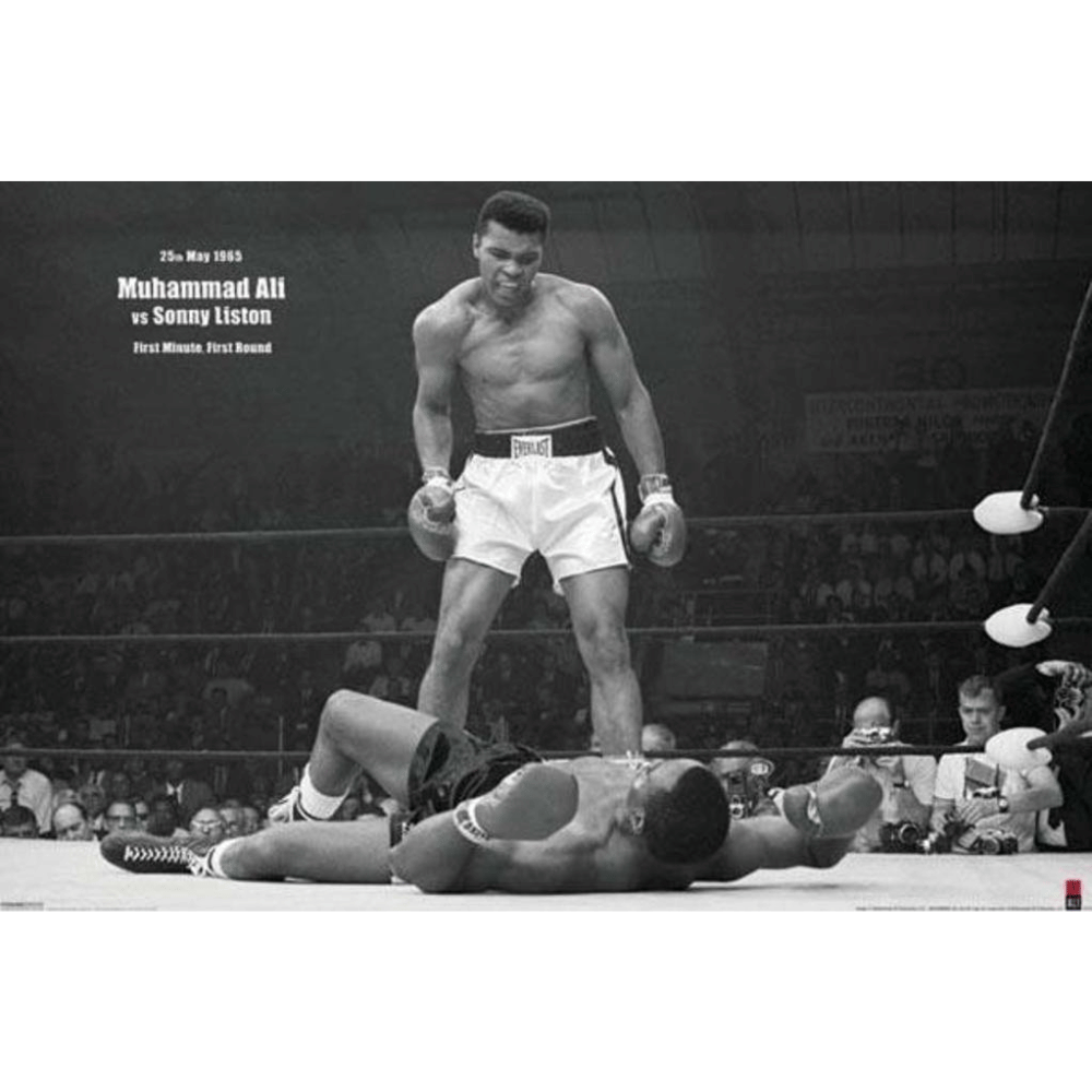 MUHAMMAD ALI - V LISTON LANDSCAPE (MAXI POSTER) By PYRAMID - Medaid International